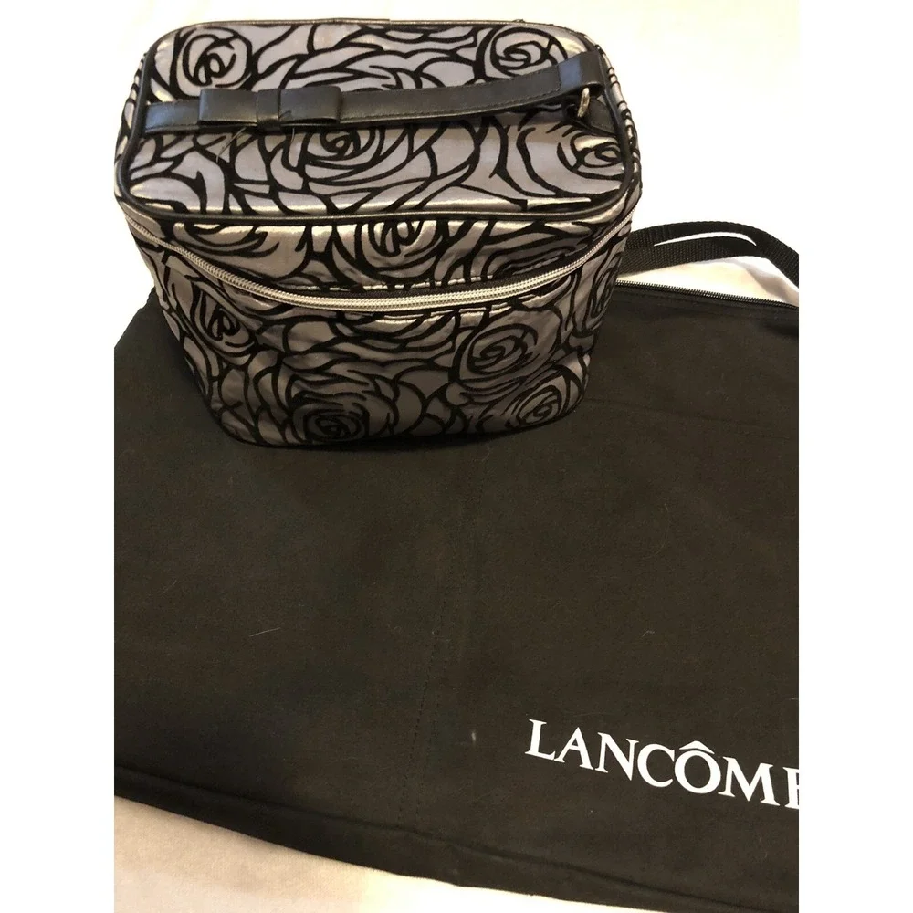 Lancôme- Overnight- Makeup - Travel Bag  - Toiletries Set of 4 bags- Black & Red